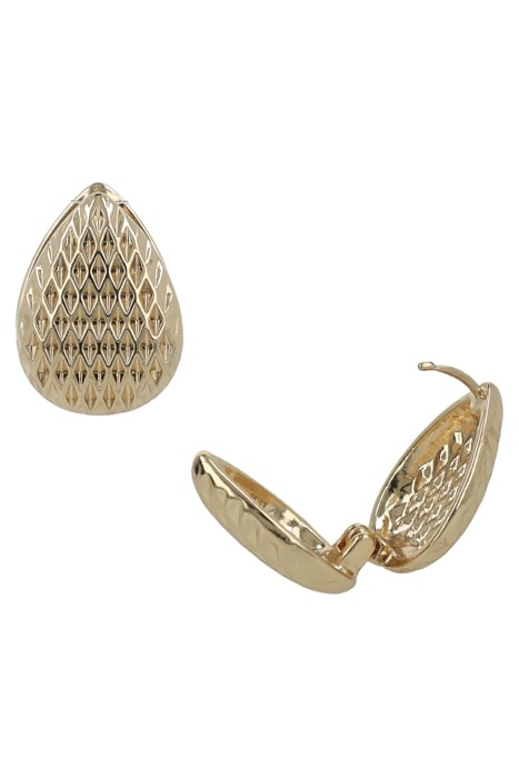 FLOWER OF LIFE STUDS GOLD 3