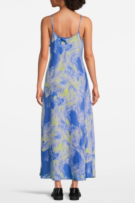 BRYONY SPIRAL DRESS VIOLET BLUE 2