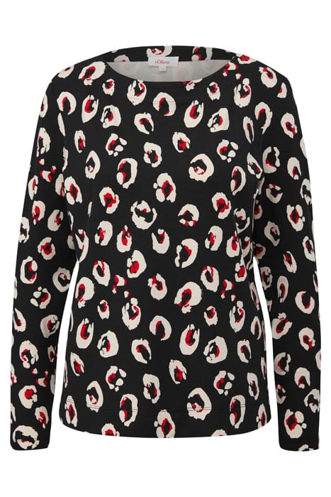 S.OLIVER T-SHIRTS GREY/BLACK 3