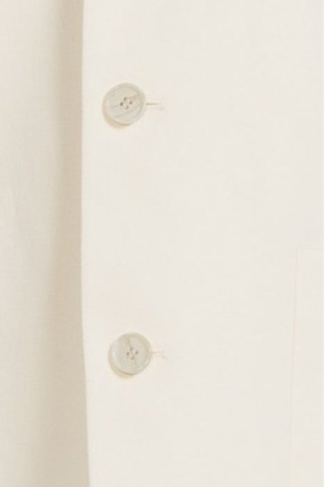 COTTON LINEN BLAZER BONE WHITE 5