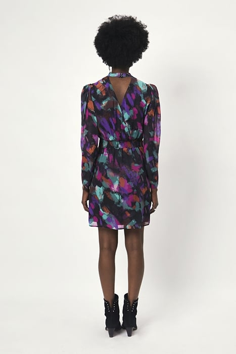 EDLY PRINTED COCKTAIL DRESS MULTICOLOUR 3