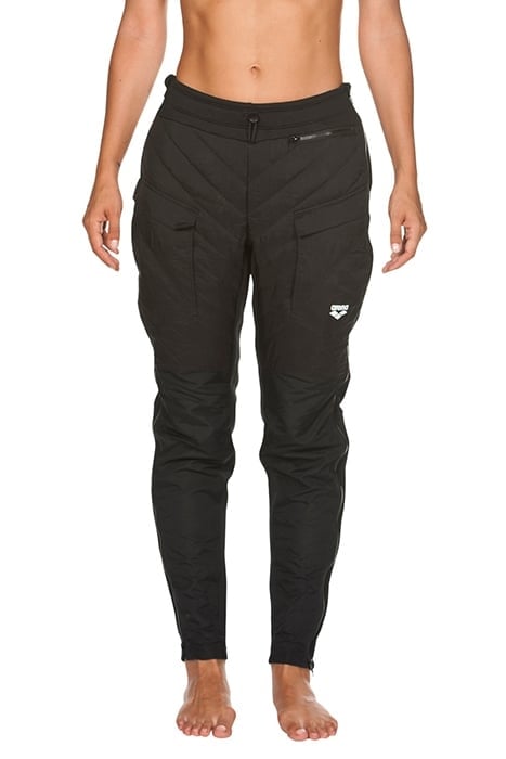 HALF-QUILTED PANT BLACK 3