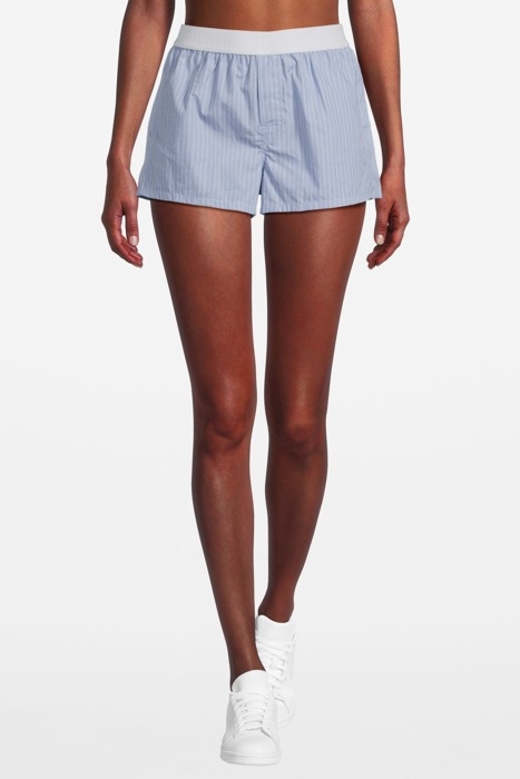 STRIPED BOXER SHORTS CORAL BLUE 1