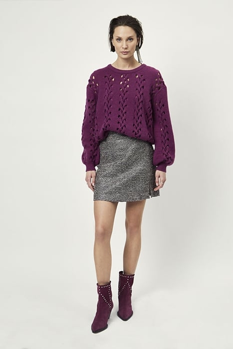 MARTINEZ TWEED SKIRT MULTICOLOUR 1