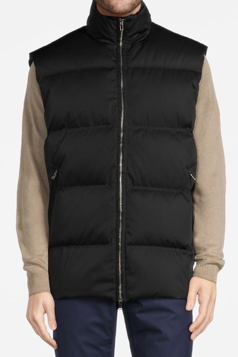 M. OSAKA PUFFER VEST BLACK 1