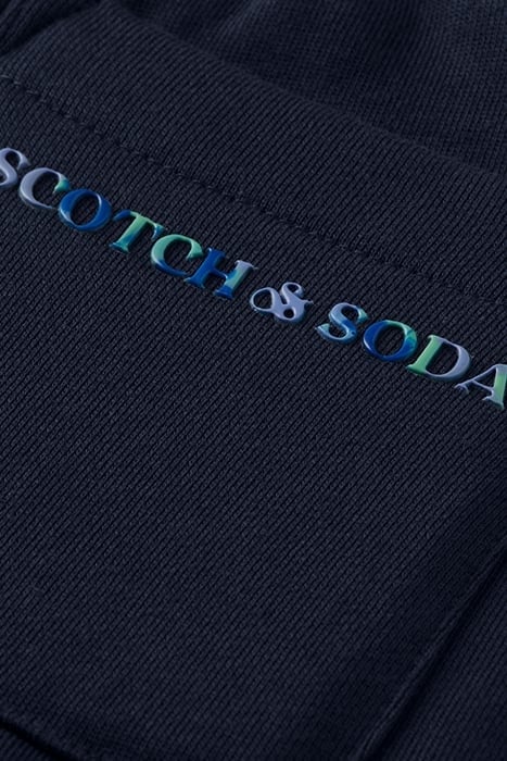 BOYS LOGO SWEATPANTS IN ORGANIC COTTON NIGHT 3