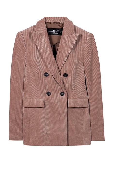 CORD BLAZER SMOKY ROSEWOOD 3