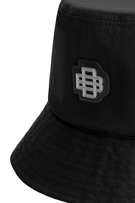 MONOGRAM BUCKET HAT BLACK 2