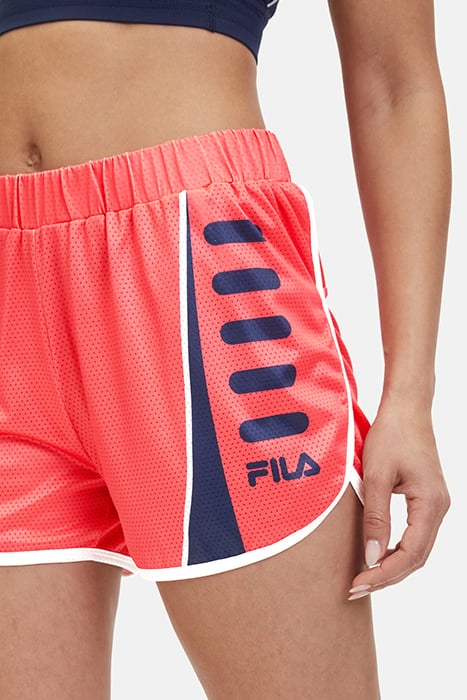 RUFFEC RUNNING SHORTS CAYENNE-BLACK IRIS 7