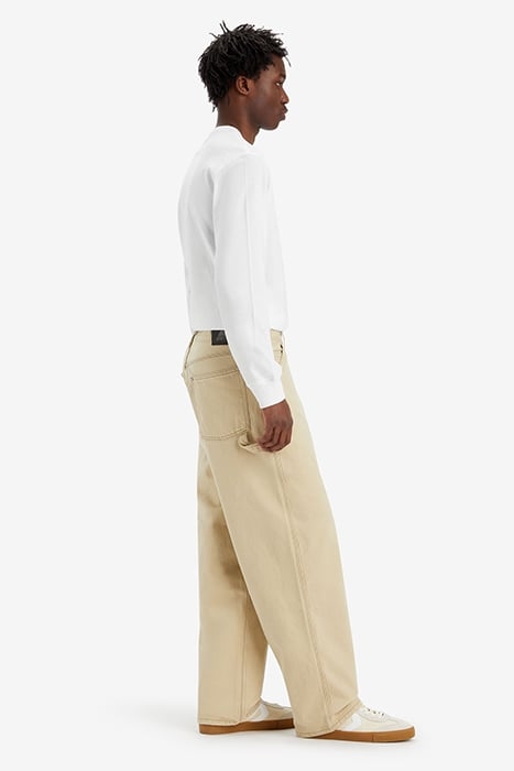 SILVERTAB RELAXED JEANS BEIGE 3