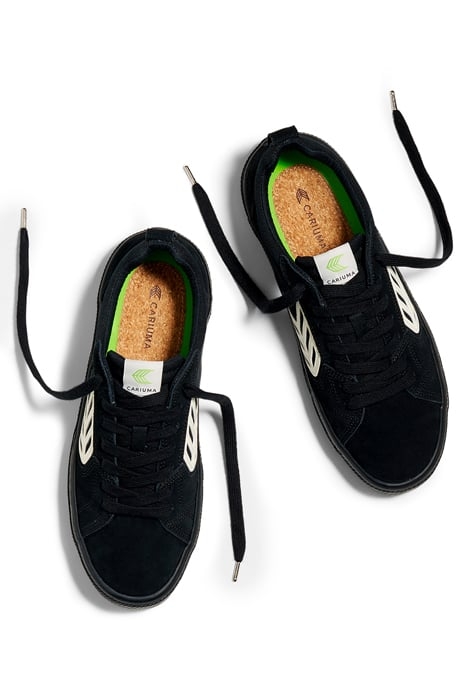 UNISEX CATIBA PRO SKATE ALL BLACK SUEDE AND CANVAS SNEAKER 3