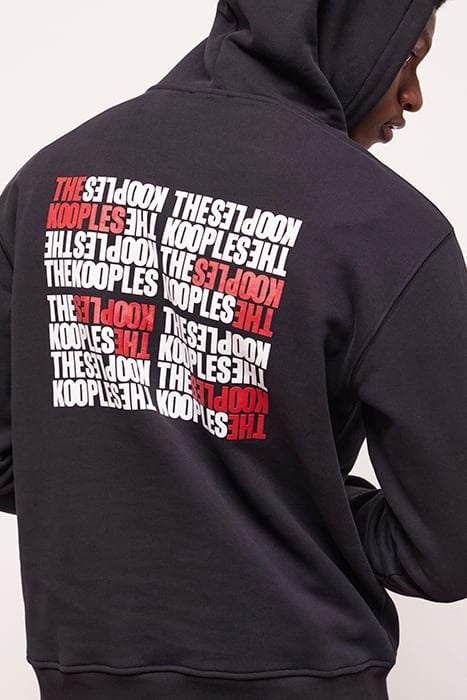 SWEAT CAPUCHE LOGO BLACK 5