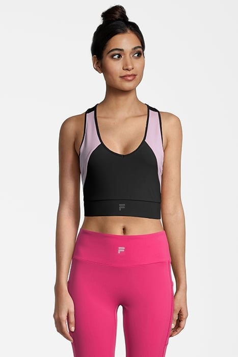 REVERE BRA BLACK-FAIR ORCHID 1