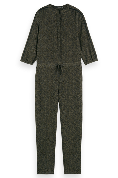 PRINTED JUMPSUIT LEOPARD SPOT GREEN 3