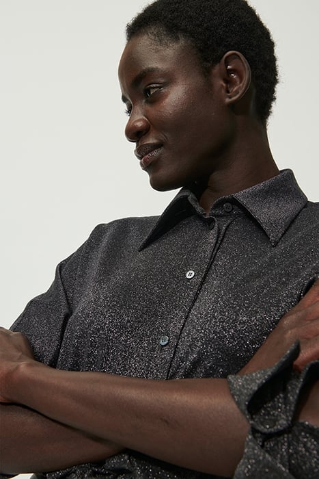 DRESS WITH METALLIC EFFECTS THE LAME FANCY 5