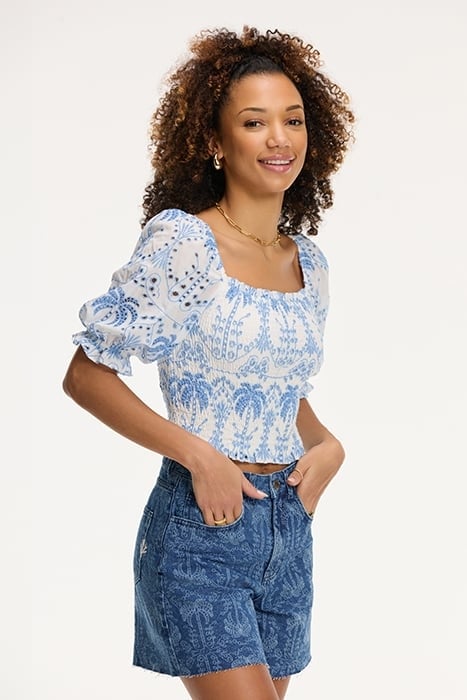 LADIES CHELSEA SHORTS INDIGO BLUE 7