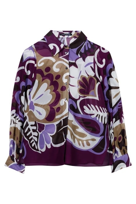 BLOUSE WITH FLOWER PRINT MULTI 1