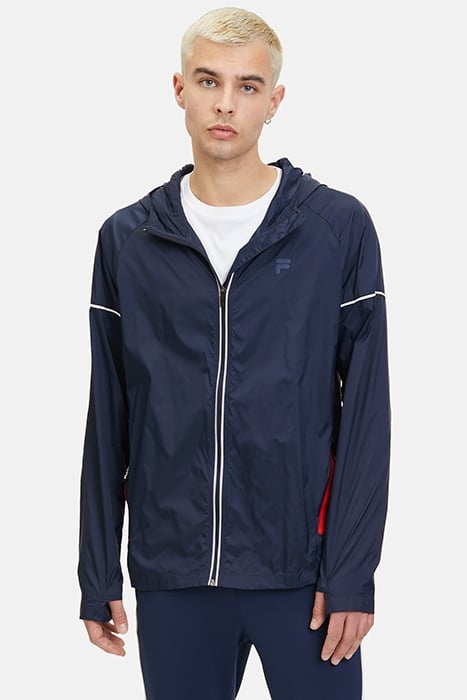 RUFFANO PACKABLE RUNNING JACKET BLACK IRIS 1