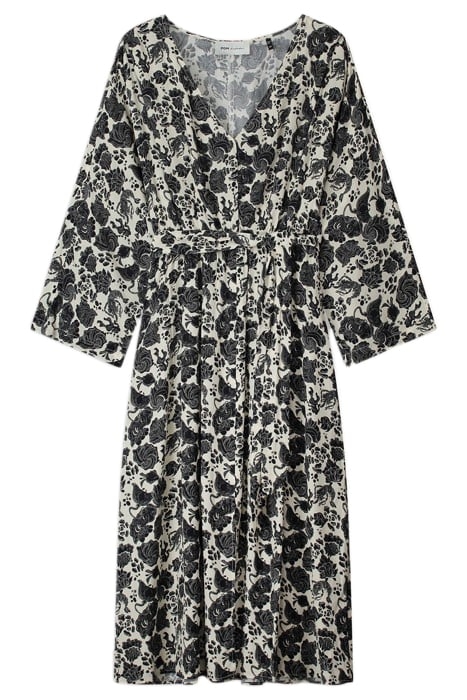 DRESS - OCEAN WORLD CRINKLE MULTI COLOUR 3