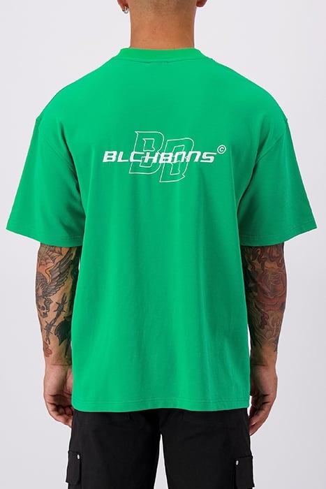 INITIALS TEE GREEN 2