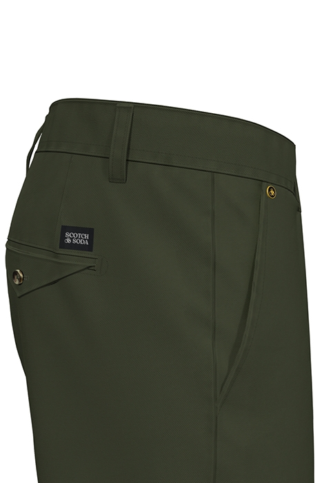 ESSENTIALS - MOTT SUPER SLIM-FIT STRETCH TWILL CHINO FIELD G 5