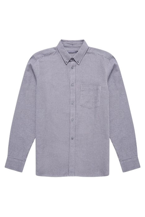 PUPPY TOOTH FLANNEL LS CHARCOAL MEL/LGM 1