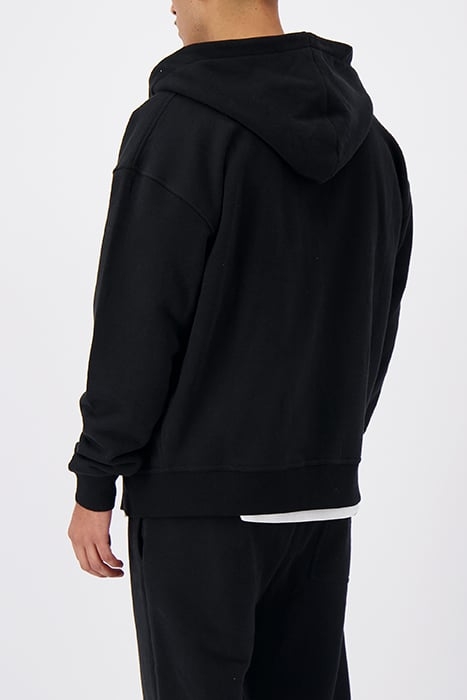 CITY ZIPPER HOODIE BLACK 6