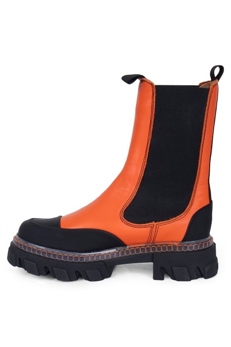 CLEATED MID CHELSEA BOOT TRANSPARENT WELT ORANGEADE 3