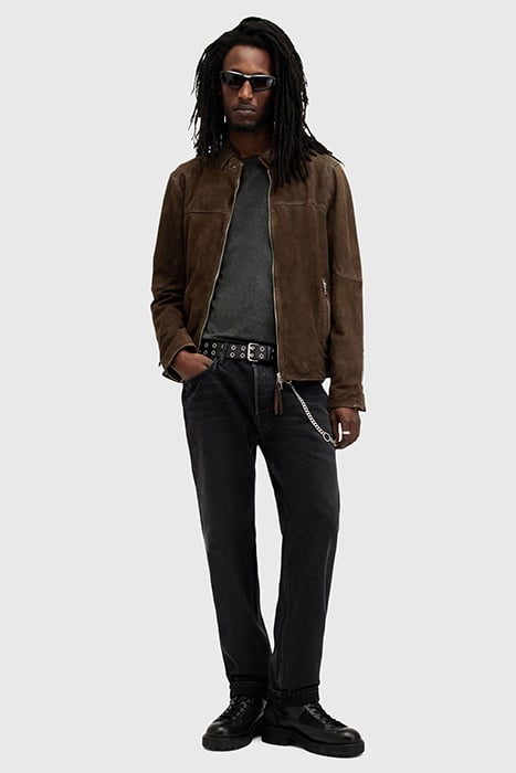 CORA SUEDE JACKET WOODLAND BROWN 3