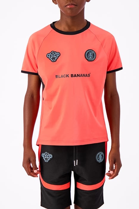 FOOTBALL TEE CORAL 1