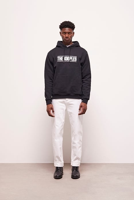 SWEAT CAPUCHE LOGO BLACK 1