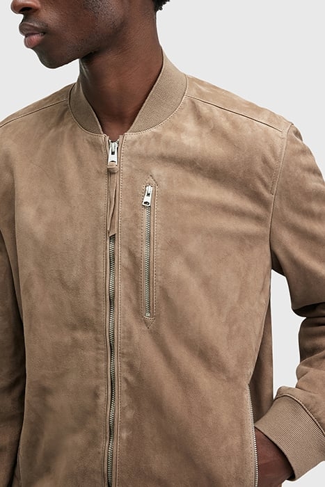 KEMBLE SUEDE BOMBER ACRE BROWN 7