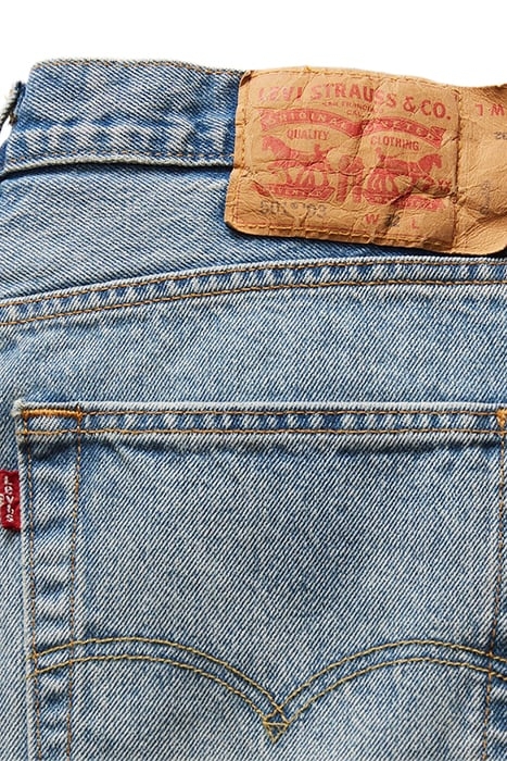 501 DENIM SHORT BLUE 5