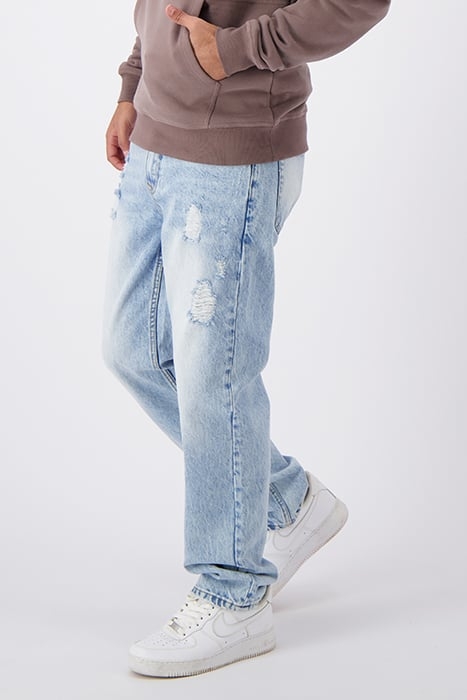 DAMAGED DENIM BLUE 4