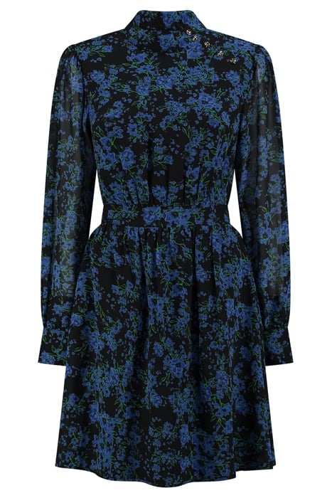 REMI DRESS CAMELIA FLOWER BLUE 2