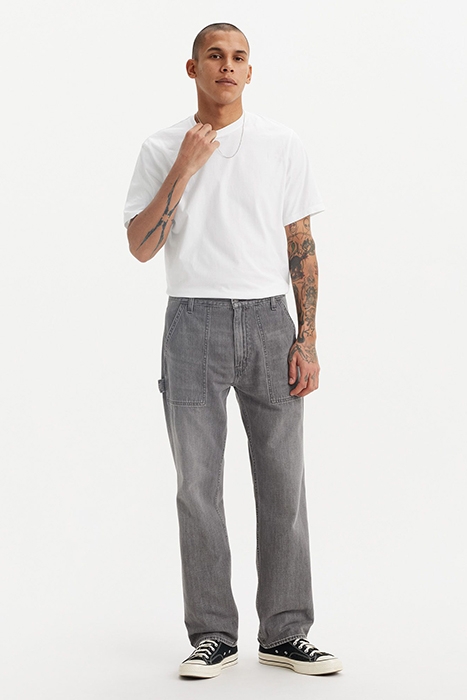 555 RELAXED JEANS GREY 2