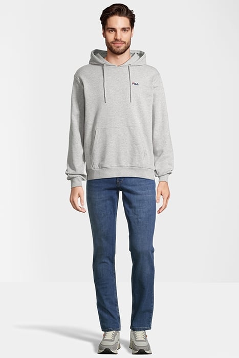 BENGEL REGULAR HOODY LIGHT GREY MELANGE 3