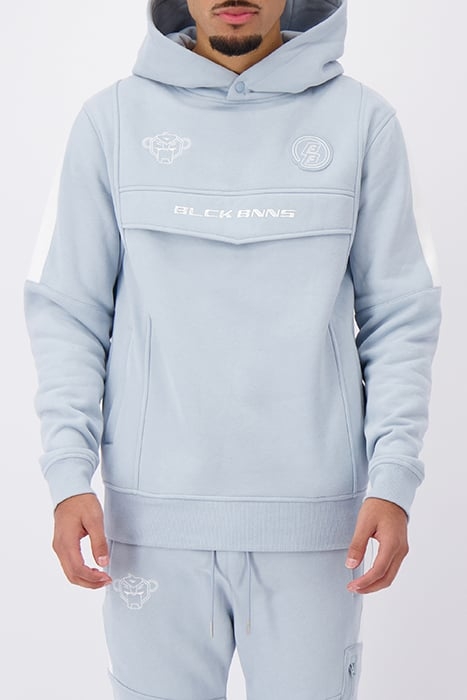 ANORAK STRIPE HOODIE BLUE 1