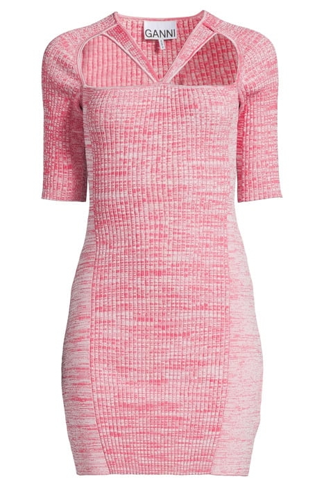 MELANGE CUT OUT MINI DRESS LOVE POTION 3