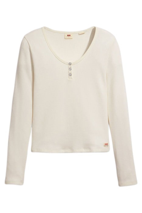 DRY LONG-SLEEVED TOP ECRU 3