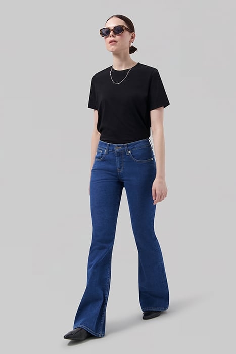 FIONA FLARED - STONE INDIGO 3