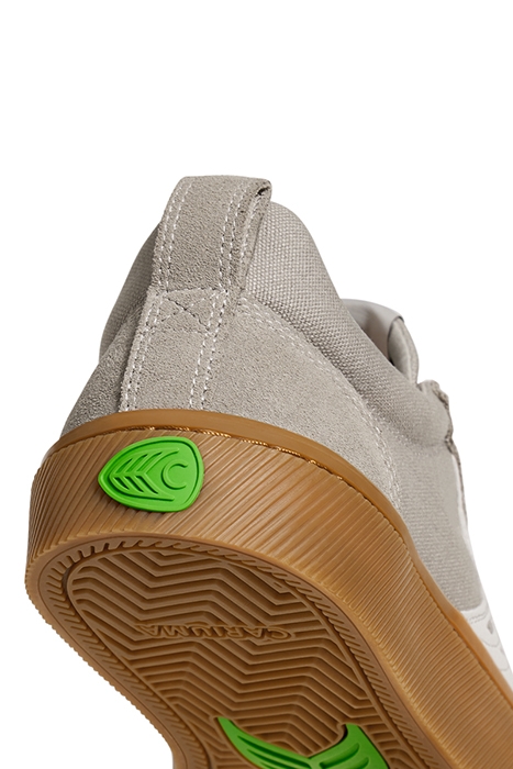 UNISEX CATIBA PRO GUM CLOUD GREY SUEDE AND CANVAS SNEAKER 5
