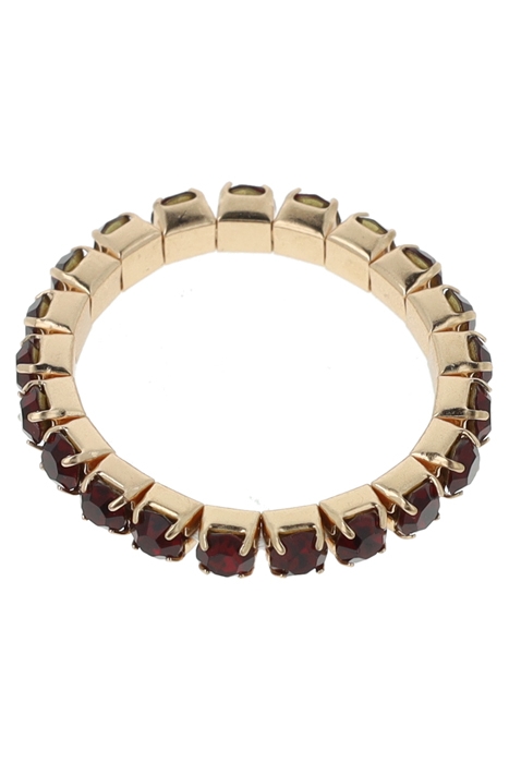 ALICE RING SIAM S/M GOLD, RED 2