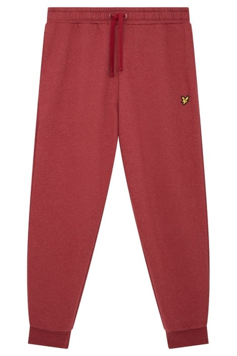 RACKED JOGGER BURGUNDY GLADE MARL 3