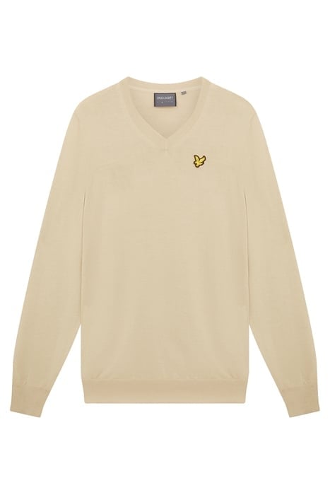 GOLF V NECK PULLOVER SAND DUNE 4