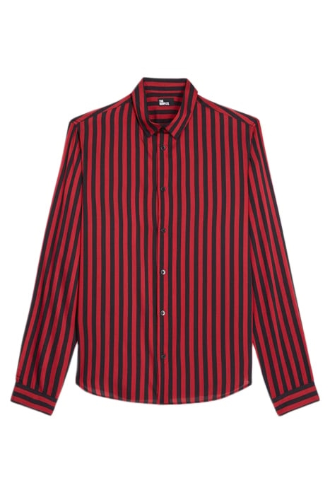 CHEMISE MANCHES LONGUES RED / BLACK 5