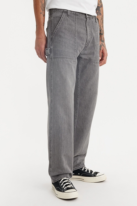 555 RELAXED JEANS GREY 1