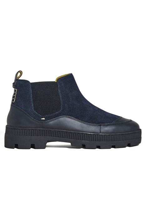 CROPPED ANKLE CHEEA BOOT DARK NAVY 1