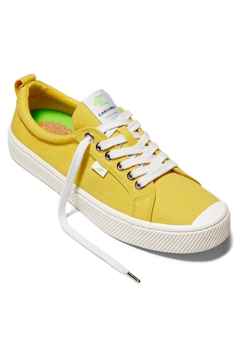 UNISEX OCA LOW YELLOW CANVAS SNEAKER 2