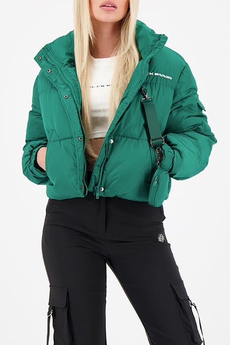 INITIAL BELT JACKET GREEN 1